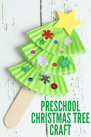 A Simple Preschool Christmas Tree Craft From Just 4 Common Craft Materials That Is Great F Preschool Christmas Crafts Christmas Tree Crafts Preschool Christmas