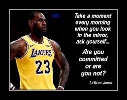 7 memorable comments before 2015 nba finals game 6. Lebron James Committed Basketball Quote Poster Inspirational Wall Art Gift Arleyart Com Lebron James Quotes Lebron James Basketball Quotes Funny