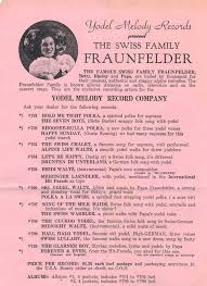 The first time you stole flowers from the grave then, the second time, you shaved your head, you had been saved by the very. Swiss Family Fraunfelder Com Tunes
