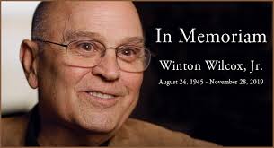 Having saved more lives than he ever knew, Winton 'Dub' Wilcox Jr. passes  at age 74