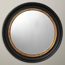 Black And Gold Round Convex Mirror John Lewis Circle Convex Mirror Black Gold Dia 47cm Convex Mirror Round Gold Mirror Black Gold Bedroom