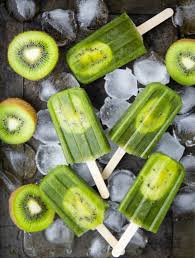 Healthy diy popsicles for hot summer days. Healthy Popsicles With Kiwi Pineapple Vegan Heaven
