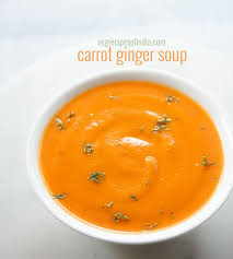 Red lentil and carrot soup with coconut for the crock pot. Easy Carrot Ginger Soup Vegan Dassana S Veg Recipes