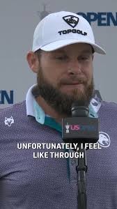 “Unfortunately, through a bit of bad luck, I had momentum taken away from  me.” Tyrrell Hatton caught a bad break