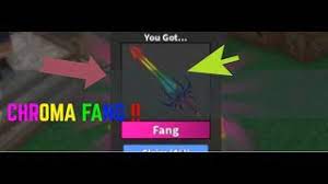 Find great deals on ebay for roblox mm2 chroma fang. Chroma Fang Godly In Roblox Mm2 Season 1 Omg Youtube