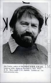 1974 Press Photo Author John Fowles "The Ebony Tower"