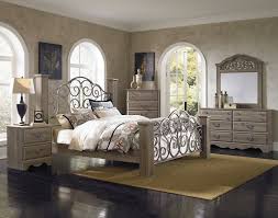 Standard Furniture Timber Creek 4 Piece Metal Estate Bedroom Set In Weathered Taupe From a custom bed to a mirrored dresser, and everything in between, you can be sure to find the right pieces to complete your bedroom suite.
