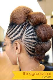 Black braided hairstyles are usually in the form of many thin braids that are then left loose or tied up. Braided Hairstyles Black Hair
