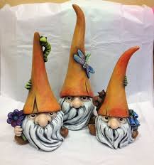 Pin By Mado Chalange On Chillin With My Gnomies Clay Fairies Clay Crafts Gnomes