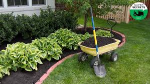 Then add plants, grass, mulch, statuary and more to create a design that you, and your family and friends will love. How To Mulch Your Yard Like A Pro According To A Landscaping Expert
