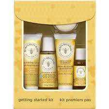 Burt S Bees Baby Getting Started Gift Set 5 Trial Size Baby Skin Care Products Walmart Com