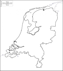 4,6 von 5 sternen 5. Niederlande Karte Umriss Umriss Karte Der Niederlande Westeuropa Europa