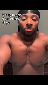 Isac Piper 165 kg Bench Press