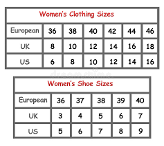 Womens Size Stock Vector Illustration Of Line Measurement