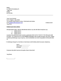 Surat rayuan penarikan saman ptptn via www.scribd.com. Surat Pembatalan Umrah