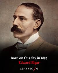 Happy birthday to the much loved British composer behind the Enigma  Variations. He would have been 168 today. 🎂
