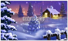 Brown house and green trees graphic, black and gray mountain. 350 Sfondi Di Natale Full Hd A 1080p Racchiusi In Un Unico Pack Da Scaricare Subito Geekissimo