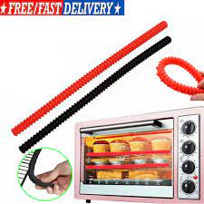 Appropriate for shelf depths up to 12 and 3/4 thick. 10 Pcs Oven Shelf Edge Protector High Temperature Guard Heat Resistant Strip Rack Shield Burn Protector Rack Cover 360mm Baking Mats Liners Aliexpress