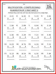 5th grade multiplication worksheets, lessons, and printables. Printable Multiplication Sheet 5th Grade Math School Math Teaching 5th Grade