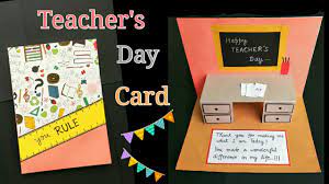 Whether you're celebrating a birthday, holiday, or milestone, this funny card is sure to put a smile on everyone's face. Teacher S Day Card Teacher Sdaycard Teacher S Day Card Making Idea Popup Greeting Card For Teacher Youtube