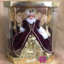Nrfb 1996 Happy Holidays Barbie Special Edition Etsy In 2020 Happy Holidays Barbie Holiday Barbie Collection Christmas Barbie