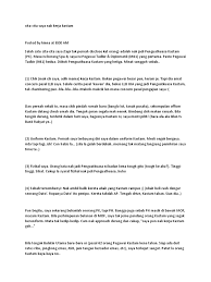 Kata ustaz 'nanti aku dah tua, bolehlah tengok juga apa program yang hempa buat dari rumah aku'. Cita Cita