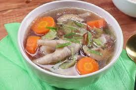 Sup ayam lada putih dari resepi ibu saya dan kini saya masak dengan cara sendiri, bahan cukup ringkas dan mudah ! Sup Kolagen Olahan Ceker Ayam Yang Atasi Masalah Tulang Dan Jantung