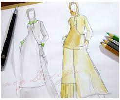 Desain baju pantai tidak selamanya terkesan ketat atau mini. Neqdesign Jasa Desain Baju Muslim