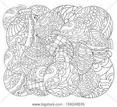 Christmas ornament coloring page printable christmas ornaments christmas tree template printable christmas coloring pages christmas stencils free christmas. Christmas Tree Vector Photo Free Trial Bigstock