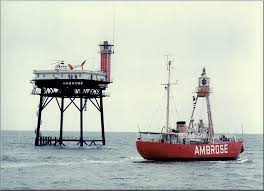 Frying Pan Shoals Light Tower Uscg Lsa Lighthouse Pictures Lighthouse Tower