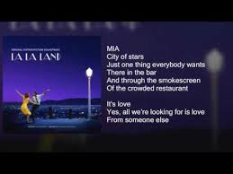 The term either refers to hollywood, los angeles or a state of mind synonymous with hollywood that is out of touch with reality, focusing on dreams, fantasies or frivolous endeavors. La La Land City Of Stars Duet Lyrics Youtube