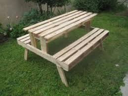 Picnic Table Made With Pallets For Our Garden Bench Diy Garden Pallets Table By Sabrina Muebles Con Palets Muebles De Jardin Muebles Con Pallets