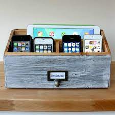 Diy Family Charging Station Wise Diy Charging Station Diy Charging Station Cell Phone Charging Station