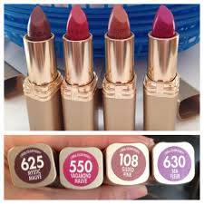 Loreal Lipsticks Shade Names Shown In Picture New In 2019