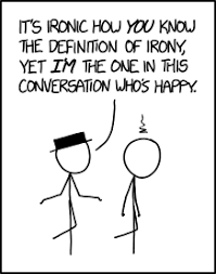 2008 Irony Definition Explain Xkcd