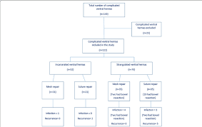 Flow Diagram Illustarting The Treatment And Outcomes Of