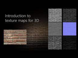 Types Of Texture Maps Intro To Texture Maps For 3D - Youtube