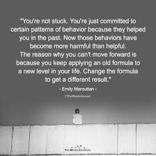 We can live as people who are characterized by peace (v. You Are Not Stuck You Re Just Committed To Certain Patterns