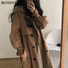 With leather being our forte, we also deal in several other alluring textiles that are not only of premium quality but are created with utmost care and standard handcrafting methods. Chic Women Trench Coat Casual Women S Long Outerwear Loose Overcoat Autumn Winter Fashion Double Breasted Windbreaker Femme Trench Aliexpress
