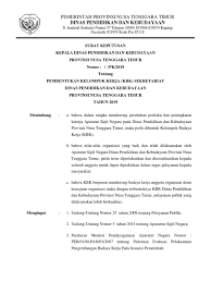 15 contoh surat perintah kerja perusahaan instansi dan lembaga segala sesuatu mengenai pekerjaan yang kita lakukan tentu harus berdasarkan keputusan atau perintah dari atasan. Sk Budaya Kerja Pdf