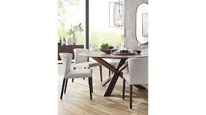 Apex 64 Round Dining Table Reviews Crate And Barrel Live Edge Dining Table Round Dining Table Dining Chairs