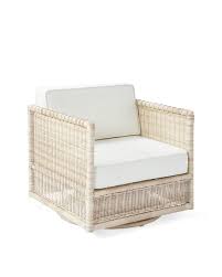 We Ve Given Our Pacifica Chair A Fresh Spin The Ability To Swivel On A Dime Like The Coordinating Piec Outdoor Swivel Chair Swivel Chair Outdoor Living Room