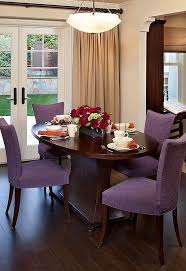 With a rich cherry finish, a smooth, contoured table top and a casual yet sophisticated veneer table design, this dining set will add a polished feel to your home. Small Dining Rooms That Save Up On Space