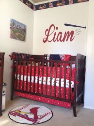 Pin By Amanda Girard On St Louis Cardinals Nursery Baby Boy Rooms Baby Boy Nurseries Baseball Nursery Decor