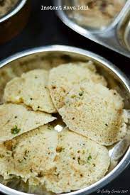 Instant Rava Idli South Indian Breakfast Recipes Indian Breakfast Rava Idli Recipe