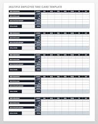 17 Free Timesheet And Time Card Templates Smartsheet