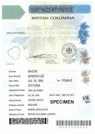 Canadian Long-Form Birth Certificate For Us Immigration | Fickey Martinez  Law Firm