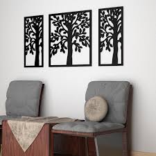 The amount of light must range, like in nature, to give an organic feel to the room also to evoke a tone involving harmony and peace. Beautiful Tree Design Wooden Wall Hanging Living Room Wooden Wall Decoration