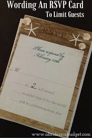 Wording An Rsvp Card To Limit Guests Rsvp Wedding Cards Wording Rsvp Wedding Cards Rsvp Card
