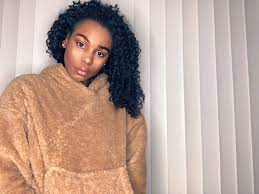 Pin By Sharonika On Who Is She She Is My Hair Sweater Dress Fashion High Neck Dress